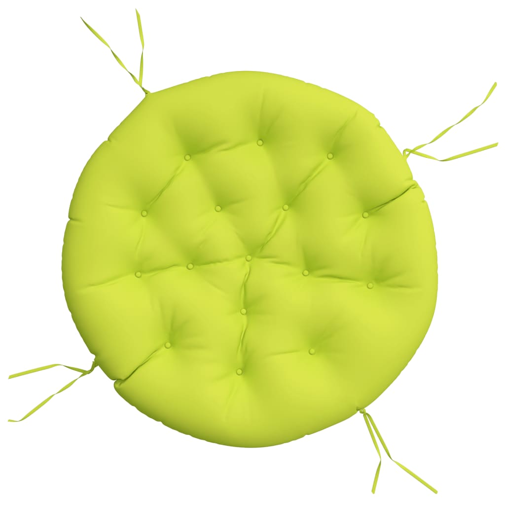 Okrugli jastuk jarkozeleni Ø 100 x 11 cm od tkanine Oxford