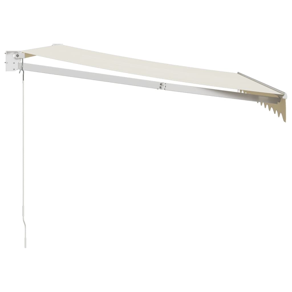 Tenda na uvlačenje krem 3,5 x 2,5 m od tkanine i aluminija