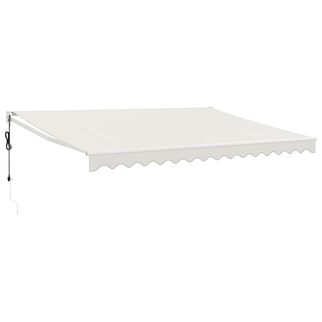 Automatska tenda na uvlačenje krem 4,5 x 3 m