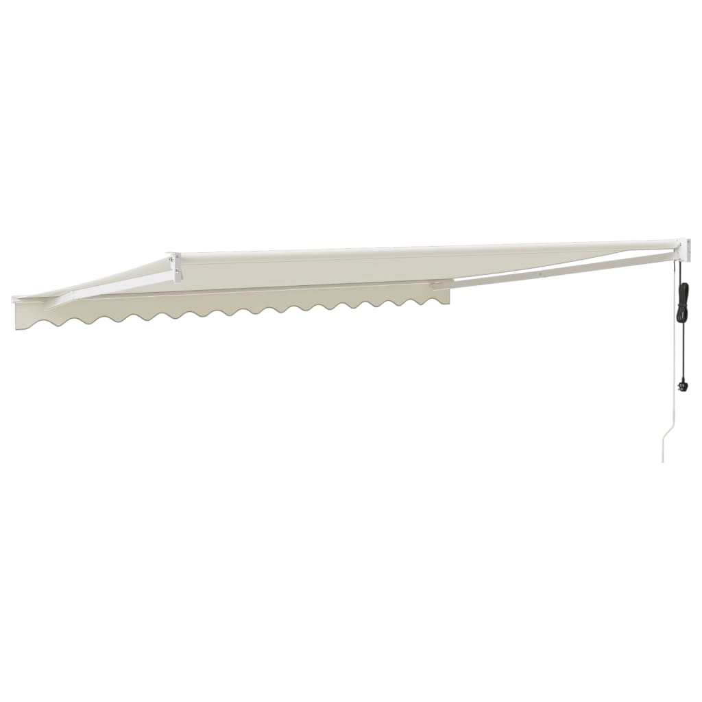 Automatska tenda na uvlačenje krem 4,5 x 3 m
