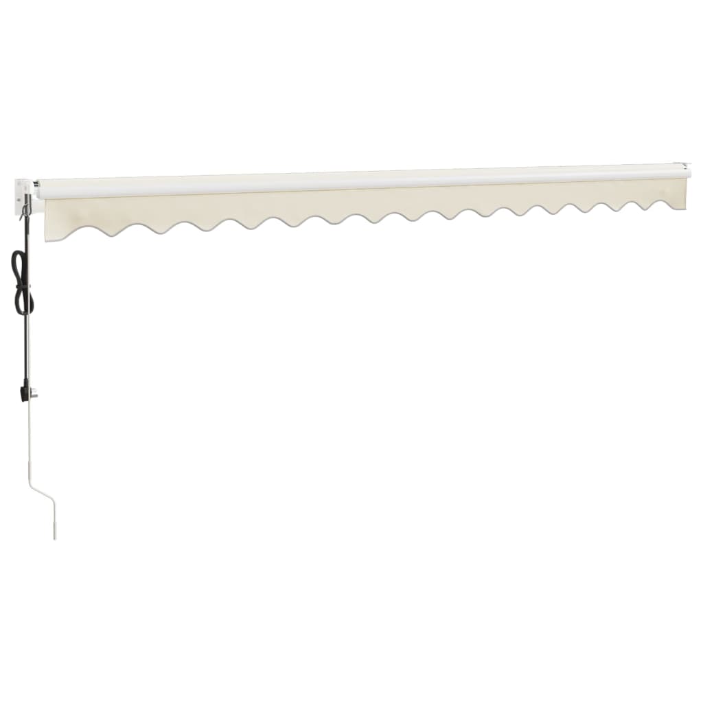 Automatska tenda na uvlačenje krem 4,5 x 3 m