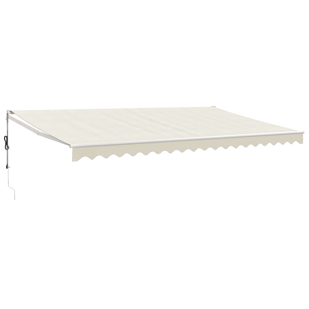 Automatska tenda na uvlačenje krem 5 x 3 m
