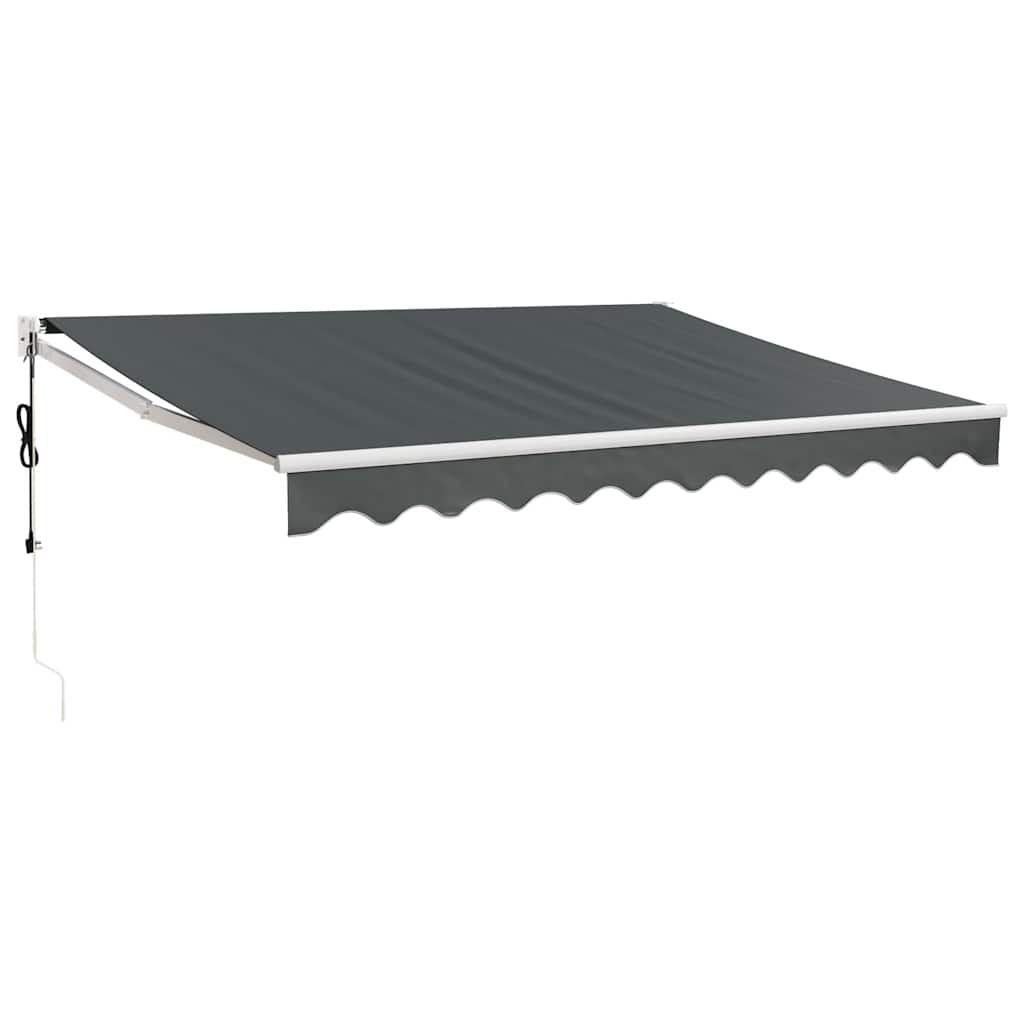 Automatska tenda na uvlačenje antracit 3 x 2,5 m