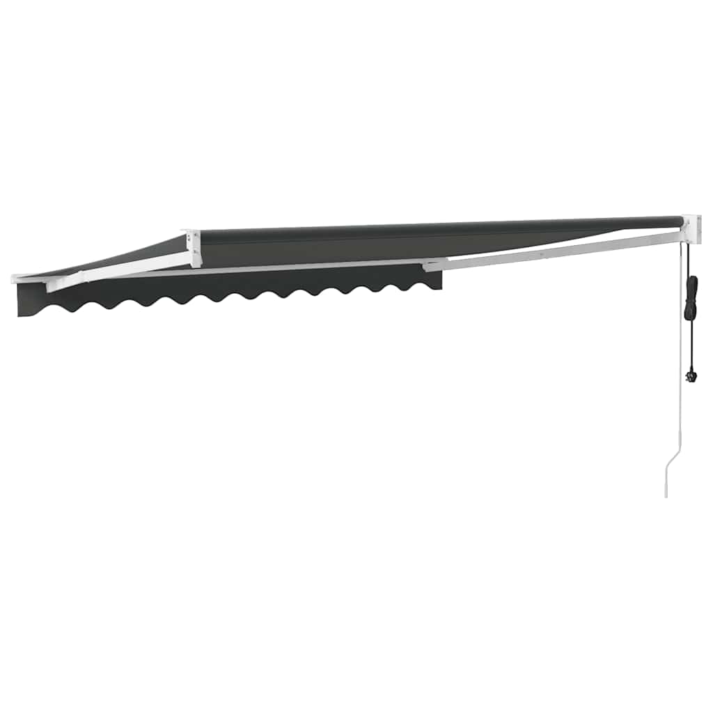 Automatska tenda na uvlačenje antracit 3 x 2,5 m