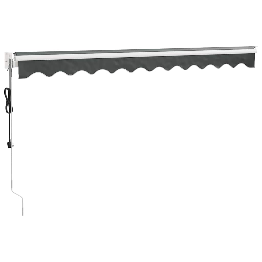 Automatska tenda na uvlačenje antracit 3 x 2,5 m