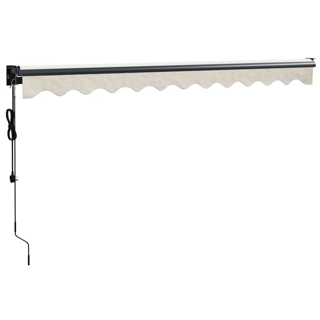 Automatska tenda na uvlačenje krem 3,5 x 2,5 m