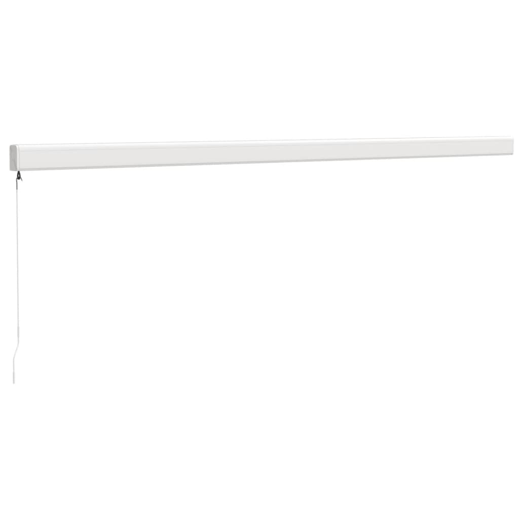 Tenda na uvlačenje plavo-bijela 5 x 3 m od tkanine i aluminija