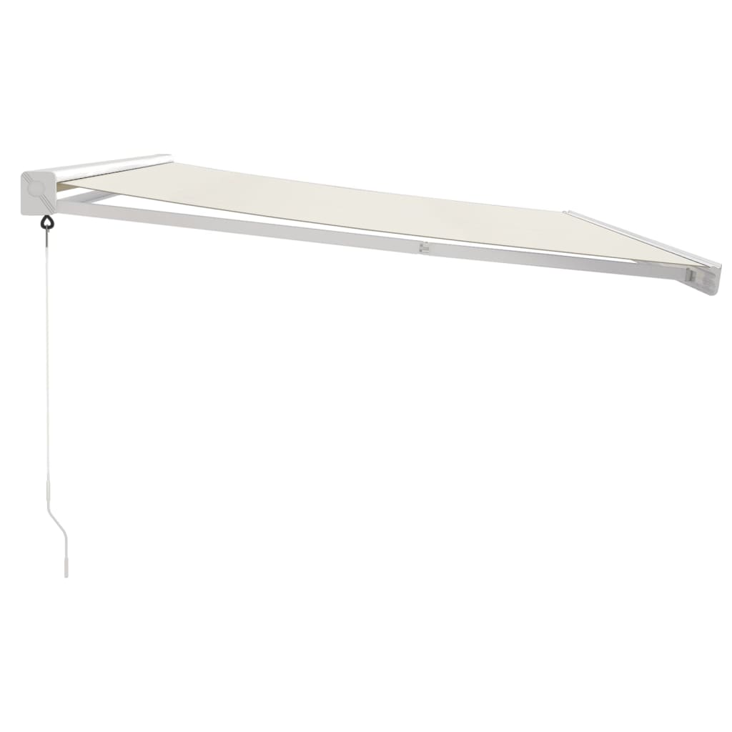 Tenda na uvlačenje krem 4,5 x 3 m od tkanine i aluminija
