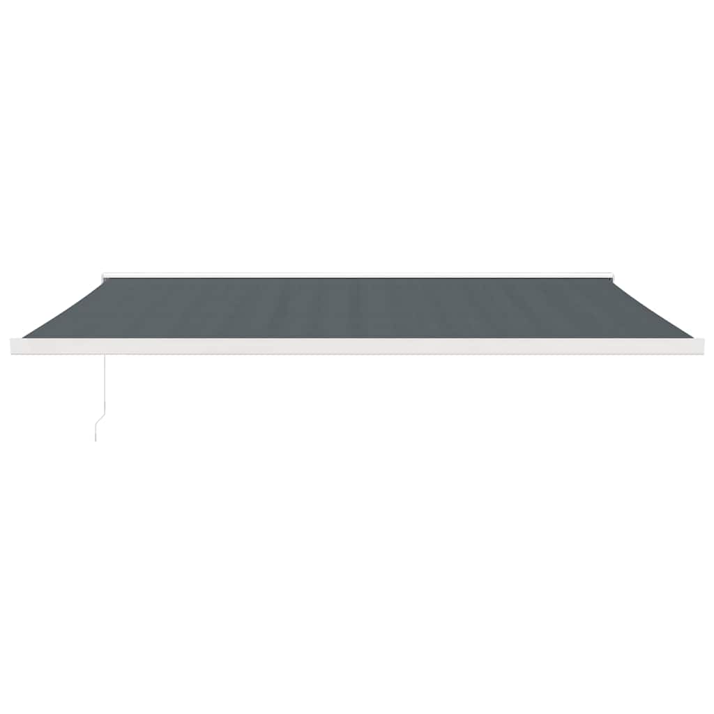 Tenda na uvlačenje antracit 5 x 3 m od tkanine i aluminija