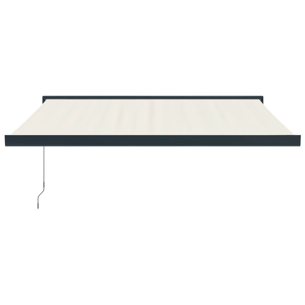 Tenda na uvlačenje krem 3,5 x 2,5 m od tkanine i aluminija