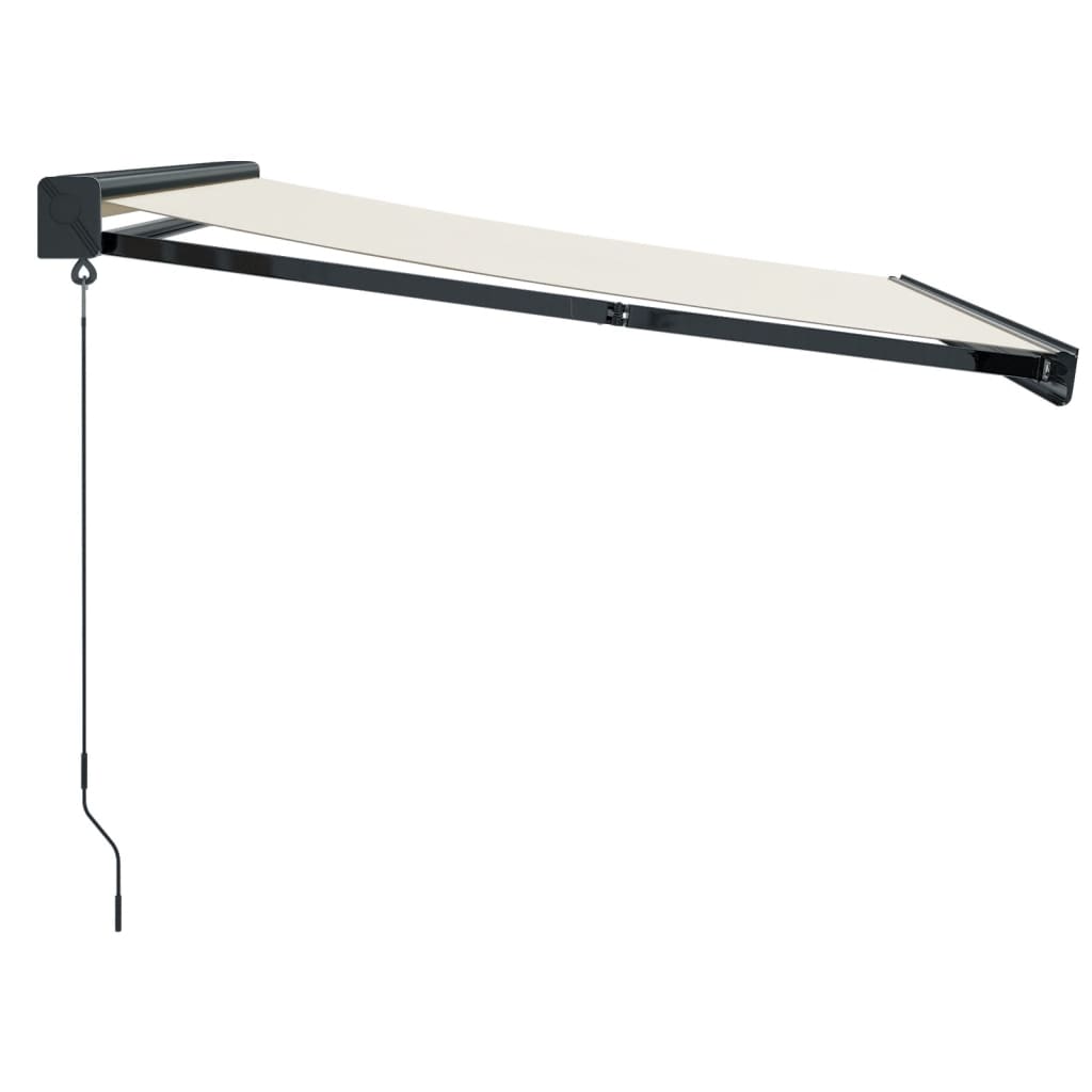 Tenda na uvlačenje krem 3,5 x 2,5 m od tkanine i aluminija