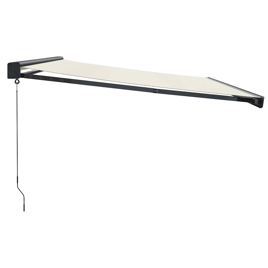 Tenda na uvlačenje krem 4,5 x 3 m od tkanine i aluminija
