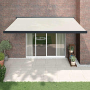 Tenda na uvlačenje krem 4,5 x 3 m od tkanine i aluminija