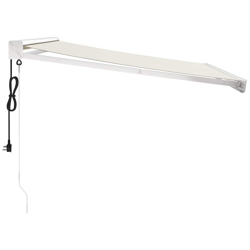 Tenda na uvlačenje krem 3,5 x 2,5 m od tkanine i aluminija