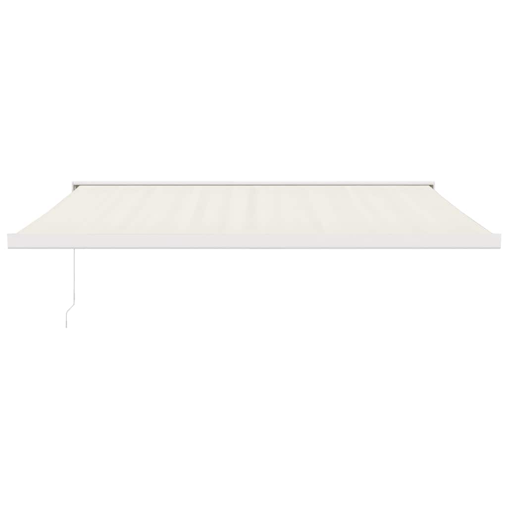 Tenda na uvlačenje krem 4,5 x 3 m od tkanine i aluminija