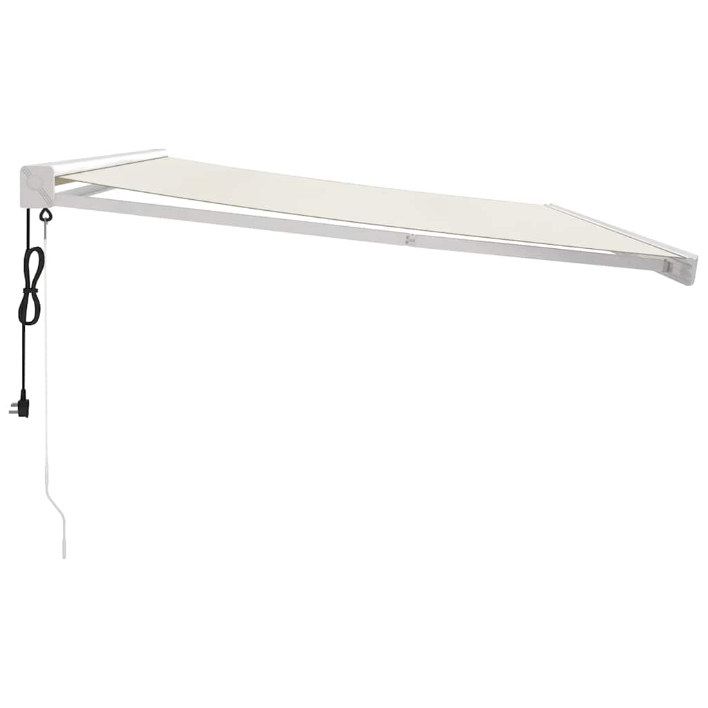 Tenda na uvlačenje krem 4,5 x 3 m od tkanine i aluminija
