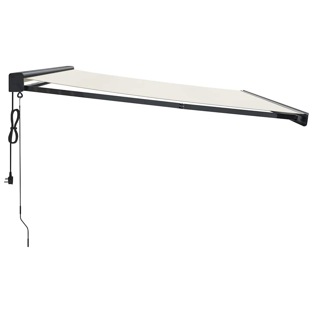 Tenda na uvlačenje krem 4,5 x 3 m od tkanine i aluminija