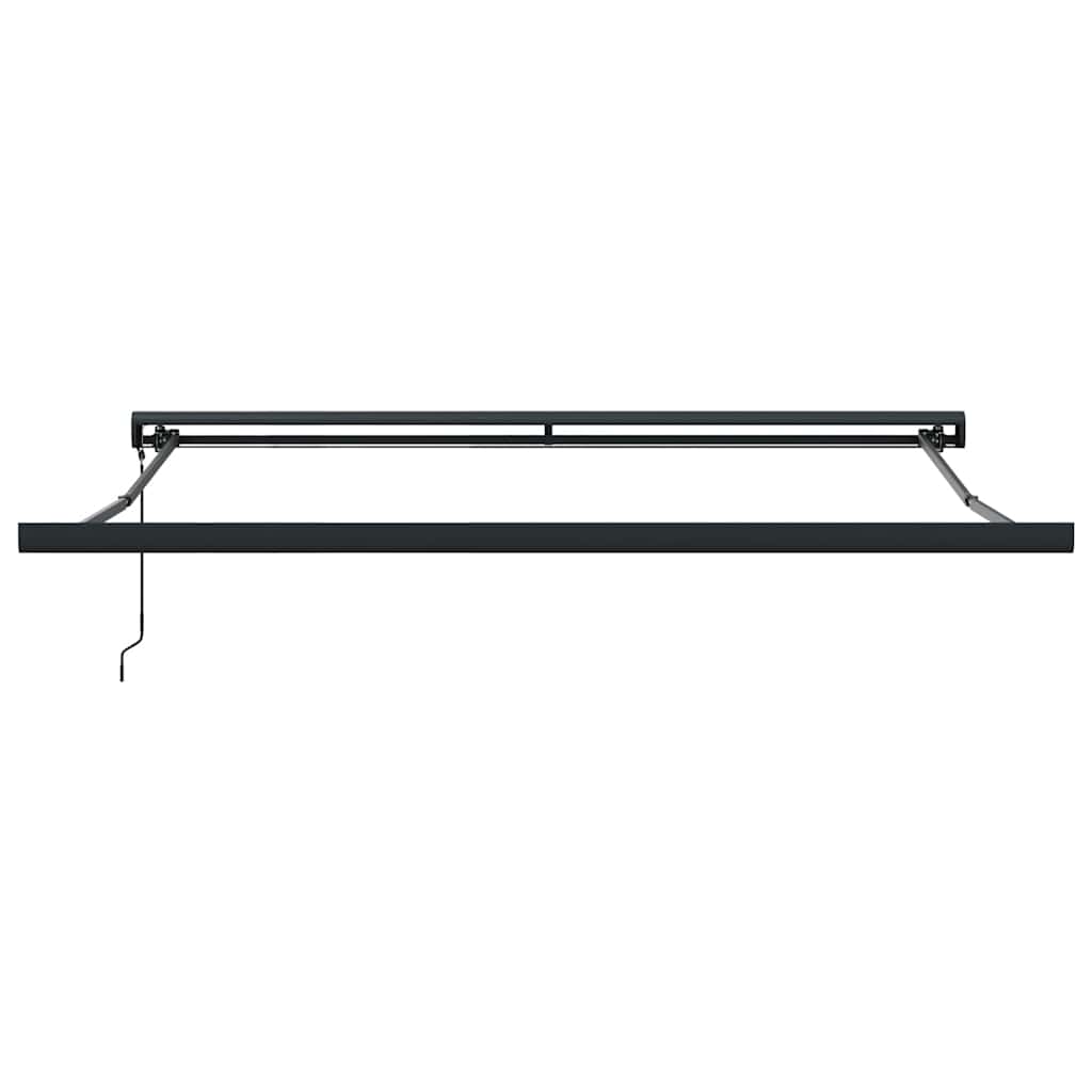 Tenda na uvlačenje žuto-bijela 3,5 x 2,5 m tkanina i aluminij
