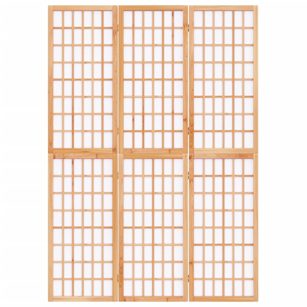 Sklopiva sobna pregrada 3 panela japanski stil 120x170 cm
