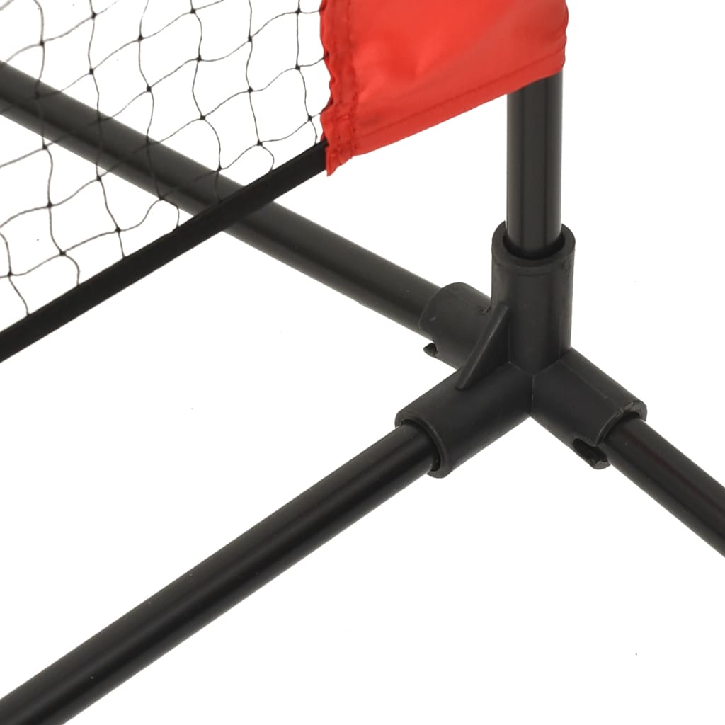 Teniska mreža crno-crvena 300 x 100 x 87 cm od poliestera