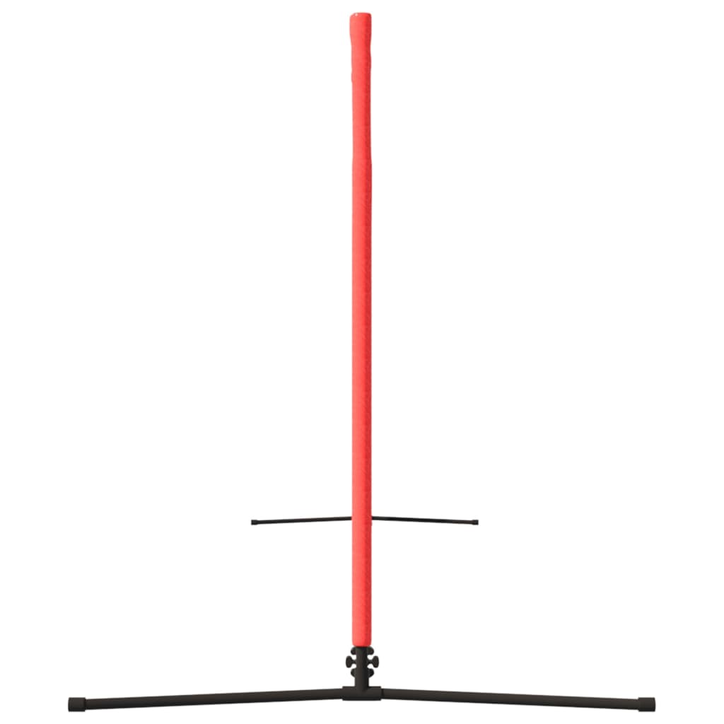Teniska mreža crno-crvena 400 x 100 x 87 cm od poliestera