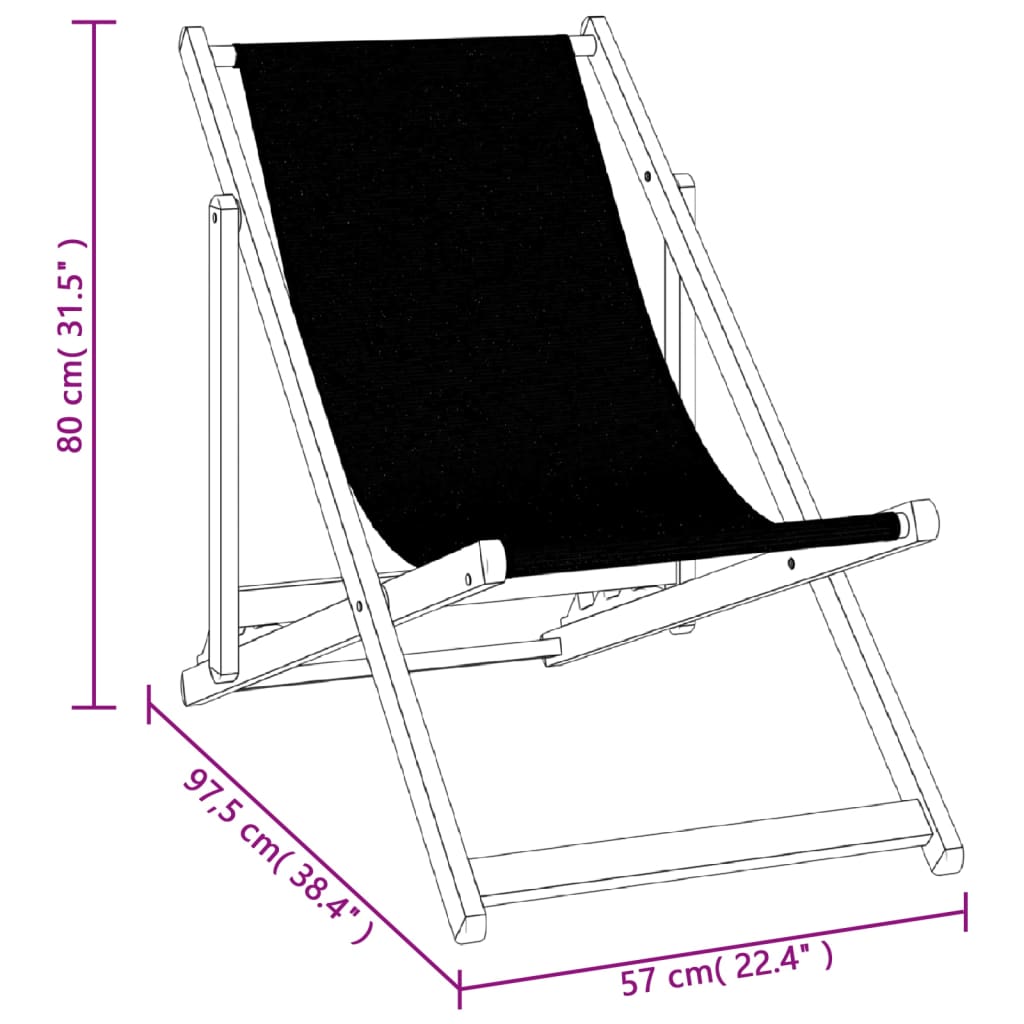 Sklopive stolice za plažu 2 kom sive od aluminija i tekstilena