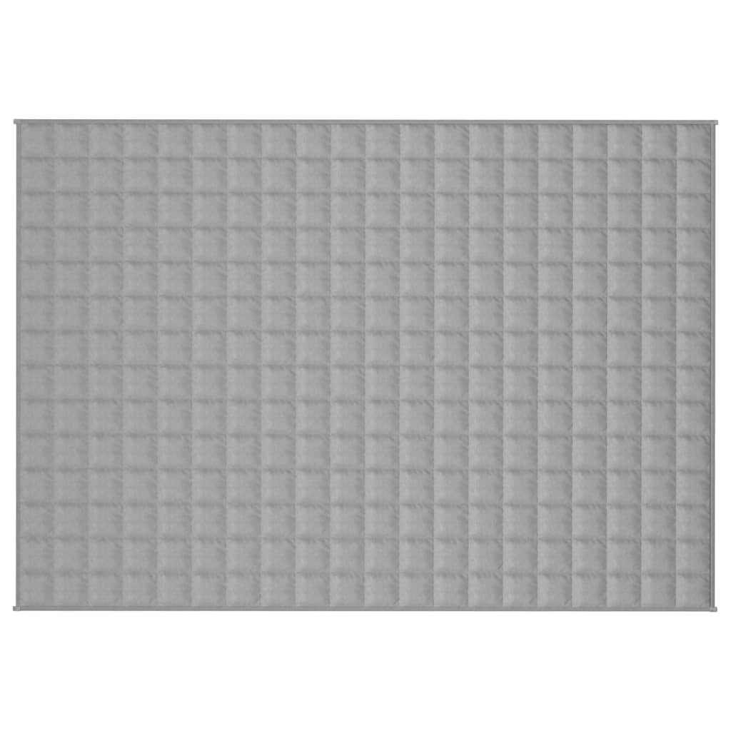 Teška deka siva 135x200 cm 6 kg od tkanine