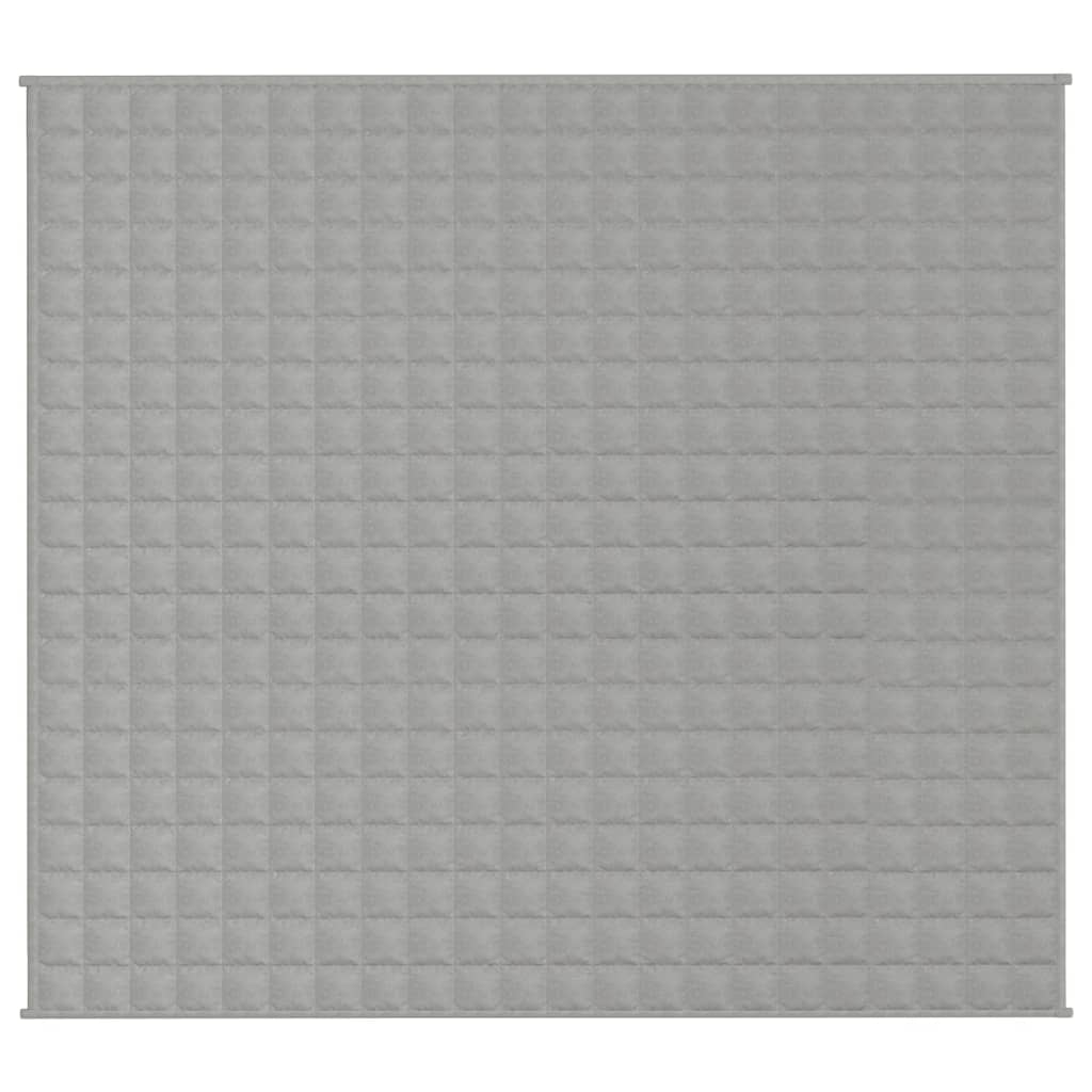 Teška deka siva 200x230 cm 9 kg od tkanine