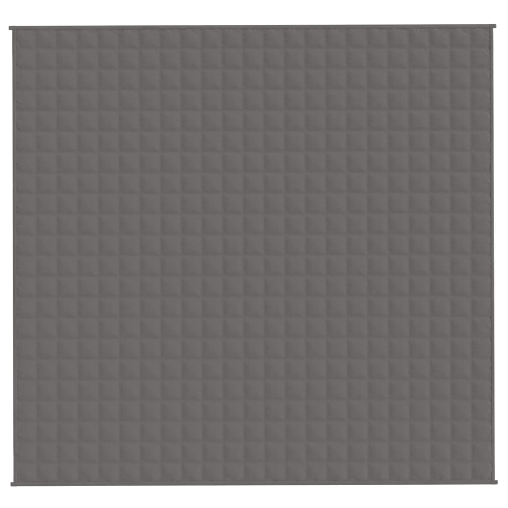 Teška deka siva 220x230 cm 15 kg od tkanine