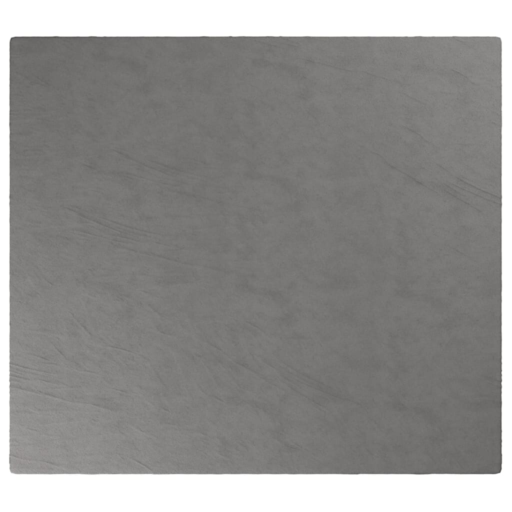 Teška deka s navlakom siva 200 x 230 cm 13 kg od tkanine