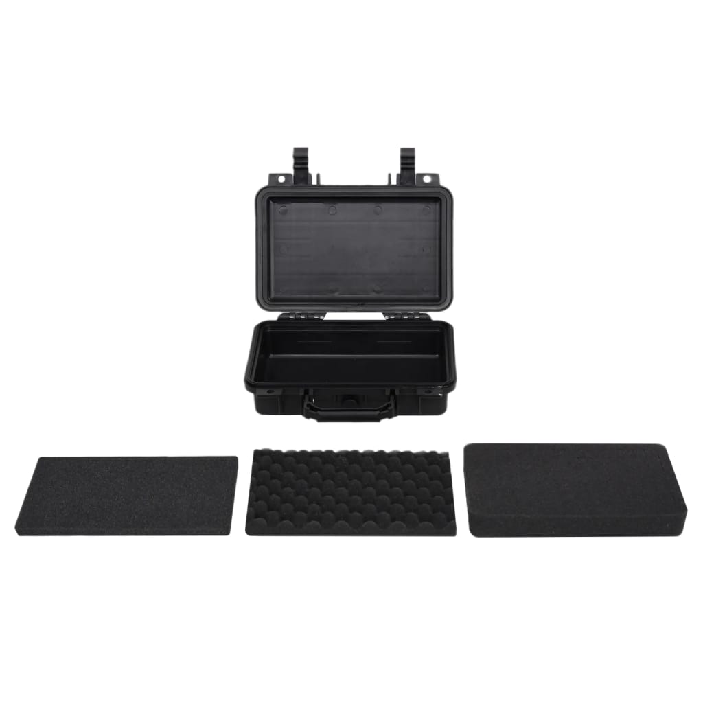 Prijenosni kovčeg crni 30x22x10 cm od PP-a