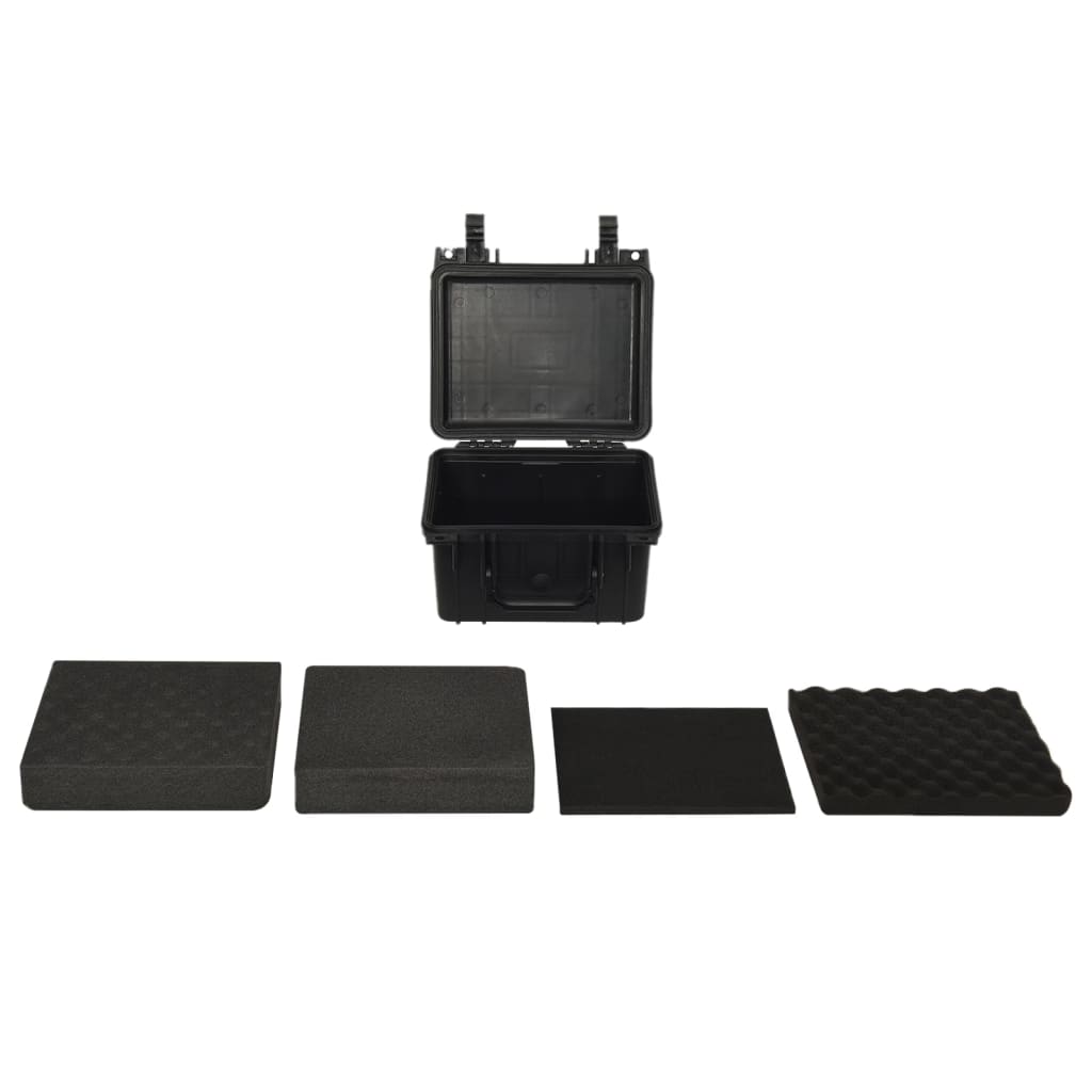 Prijenosni kovčeg crni 27 x 25 x 18 cm od PP-a
