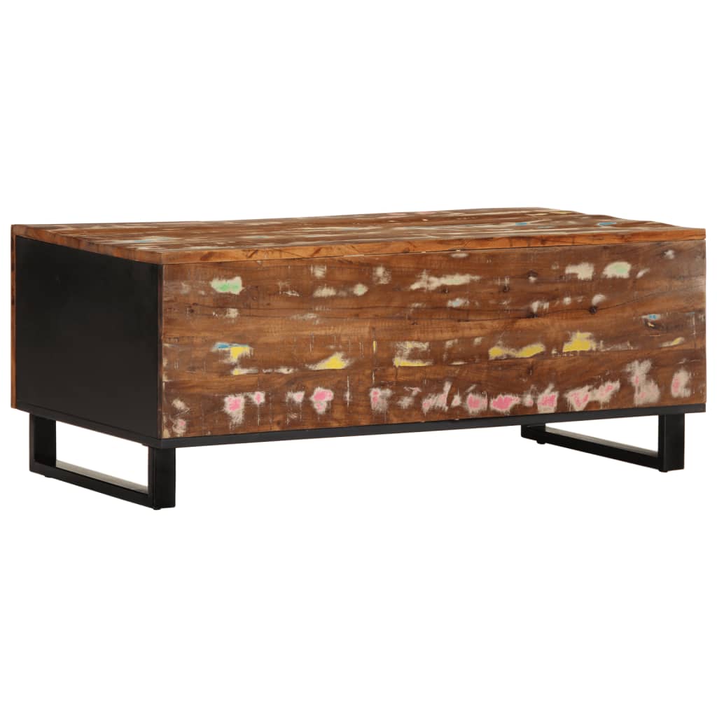 Stolić za kavu 100x54x40 cm od obnovljenog i konstruiranog drva
