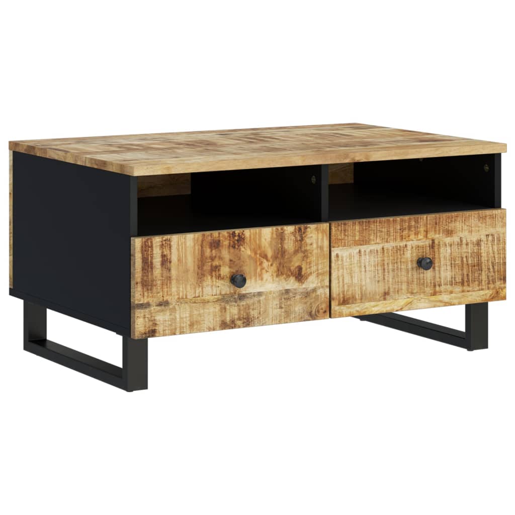 Stolić za kavu 80x54x40 cm od drva manga i konstruiranog drva