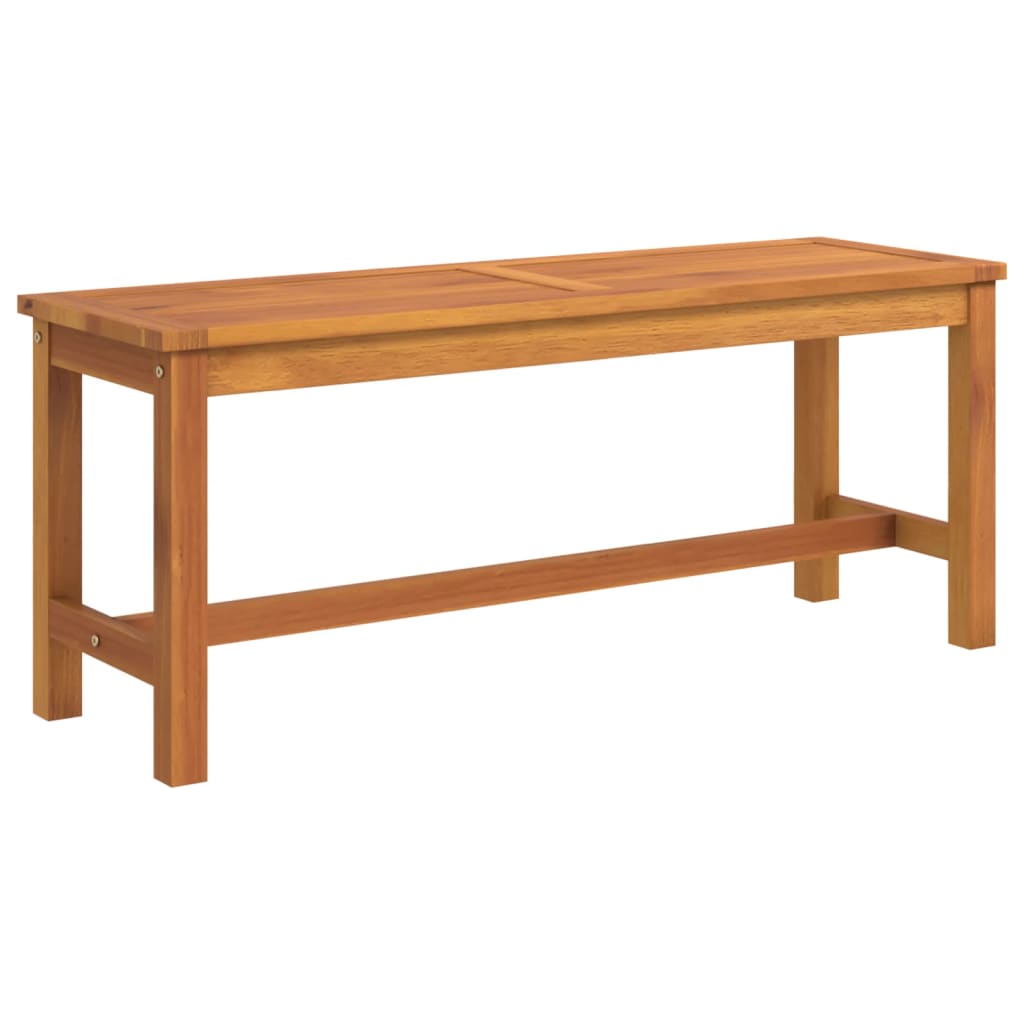 Vrtna klupa 110 x 35 x 45 cm od masivnog bagremovog drva