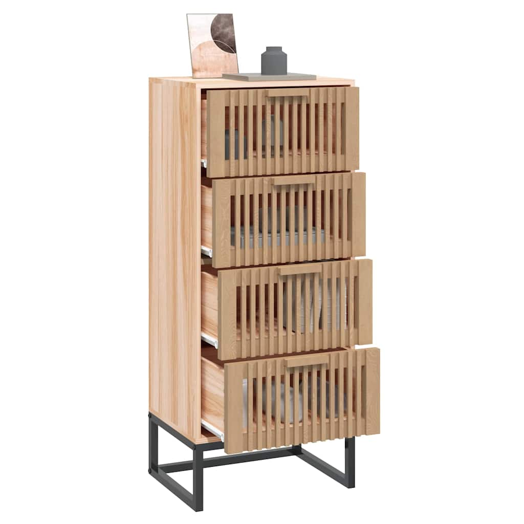 Visoka komoda 40 x 30 x 95 cm od konstruiranog drva