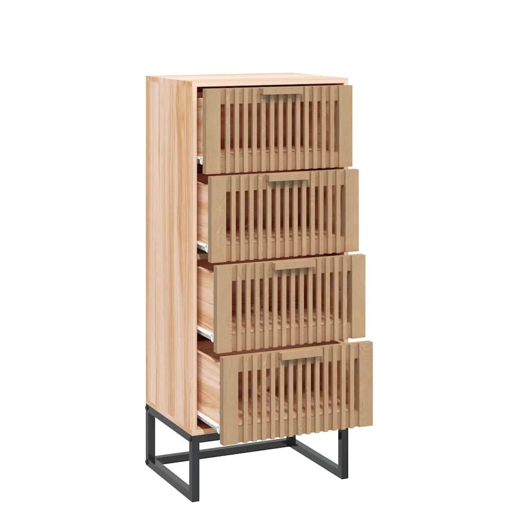 Visoka komoda 40 x 30 x 95 cm od konstruiranog drva
