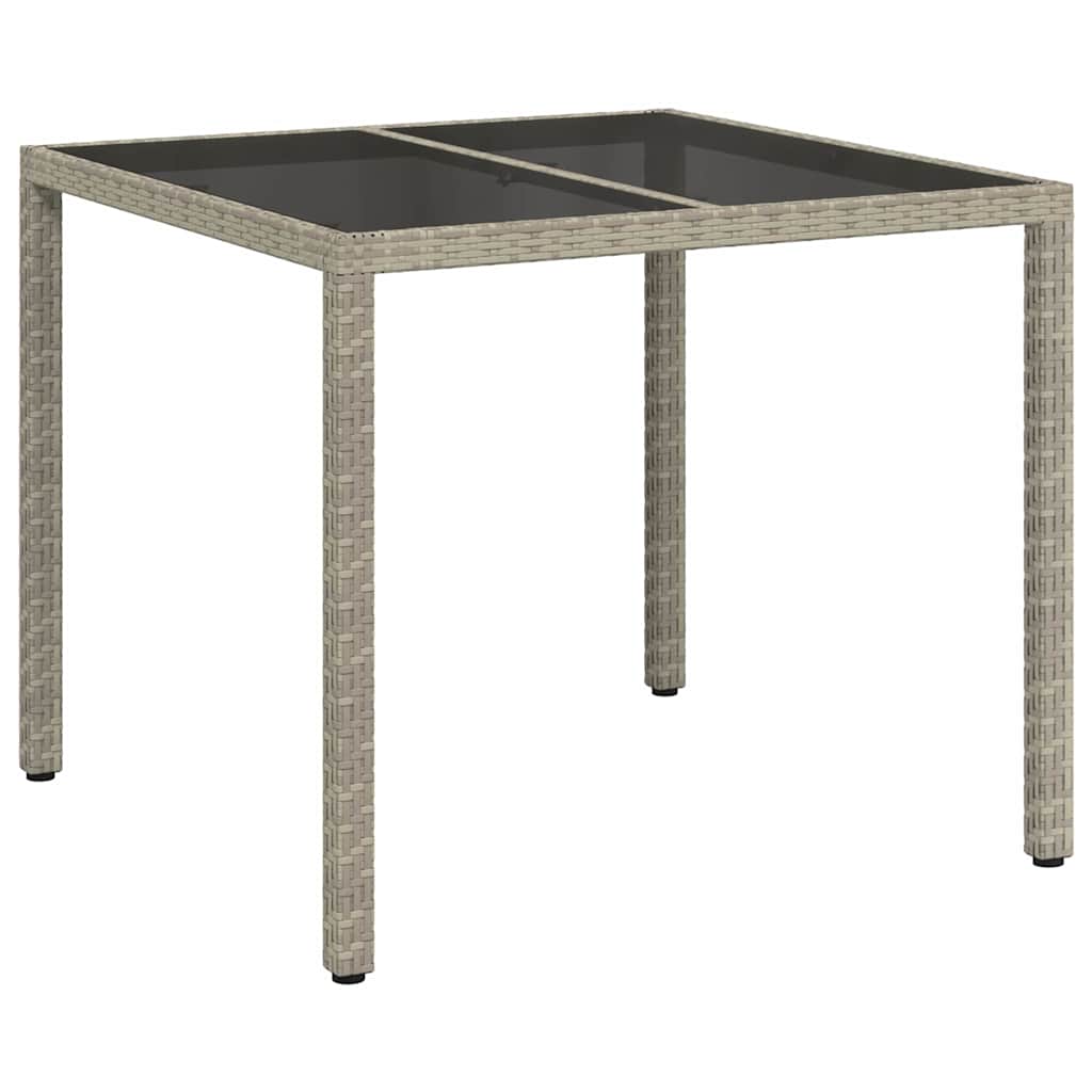 Stol za vrt Siva 90 x 90 x 75 cm poliratan