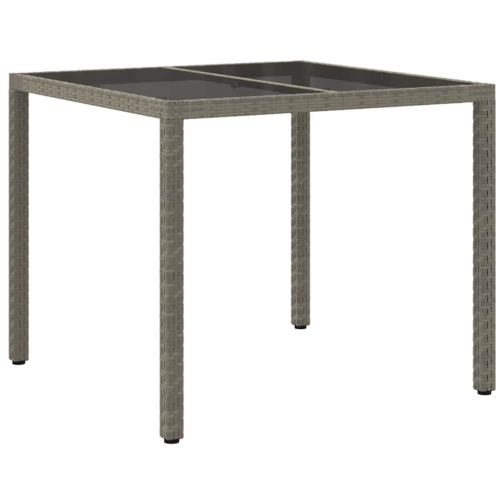 Stol za vrt Siva 90 x 90 x 75 cm poliratan