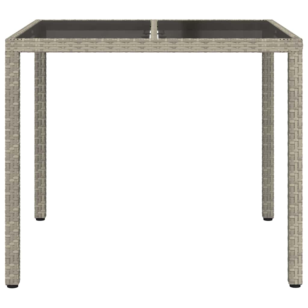 Stol za vrt Siva 90 x 90 x 75 cm poliratan