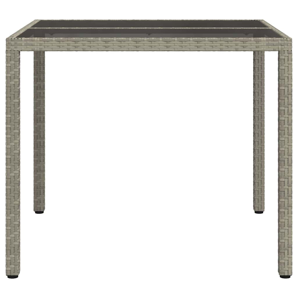 Stol za vrt Siva 90 x 90 x 75 cm poliratan