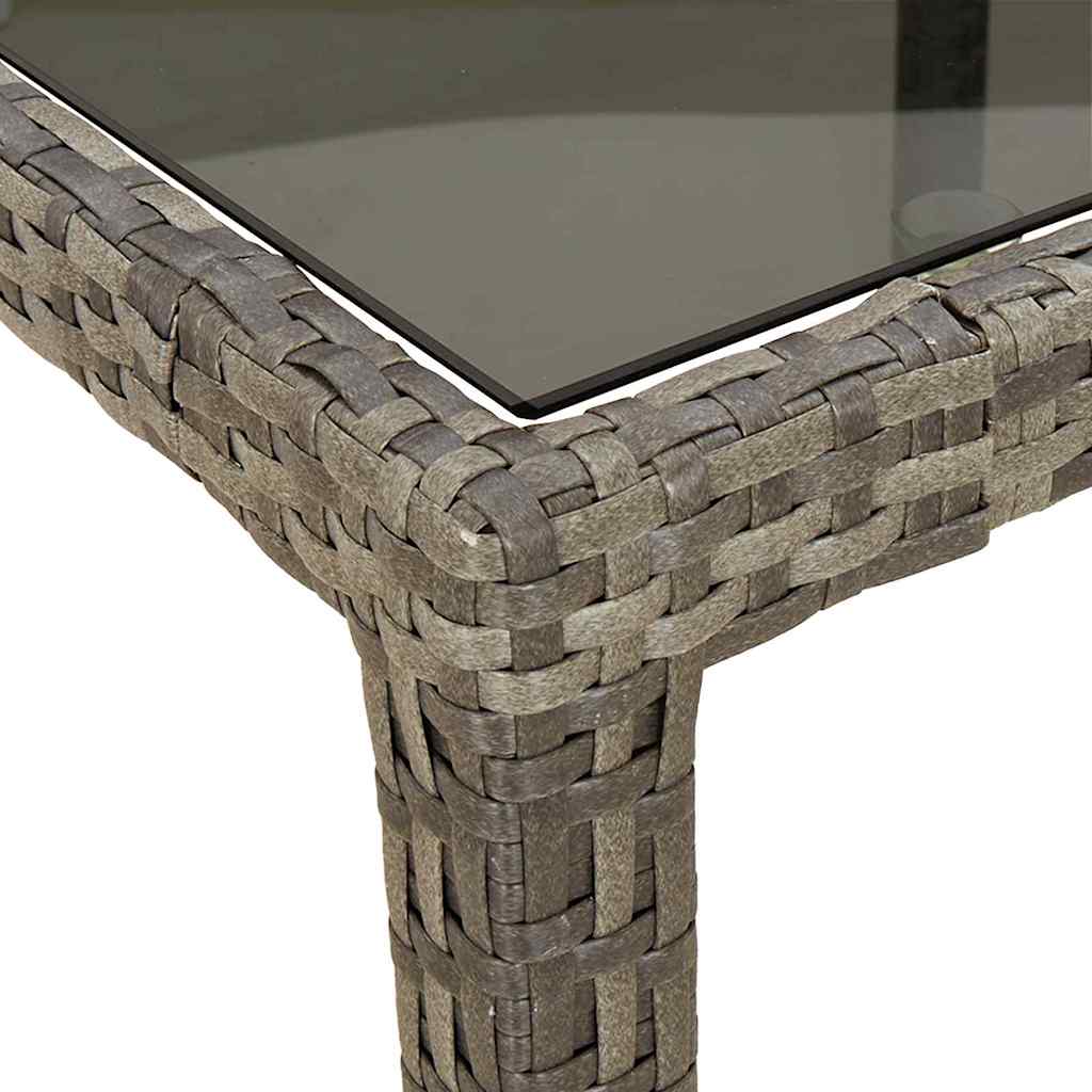 Stol za vrt Siva 150 x 90 x 75 cm poliratan