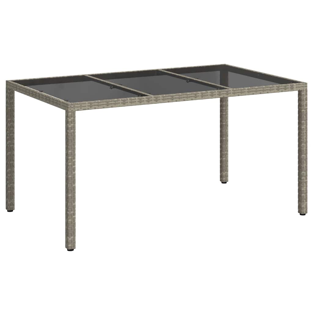 Stol za vrt Siva 150 x 90 x 75 cm poliratan