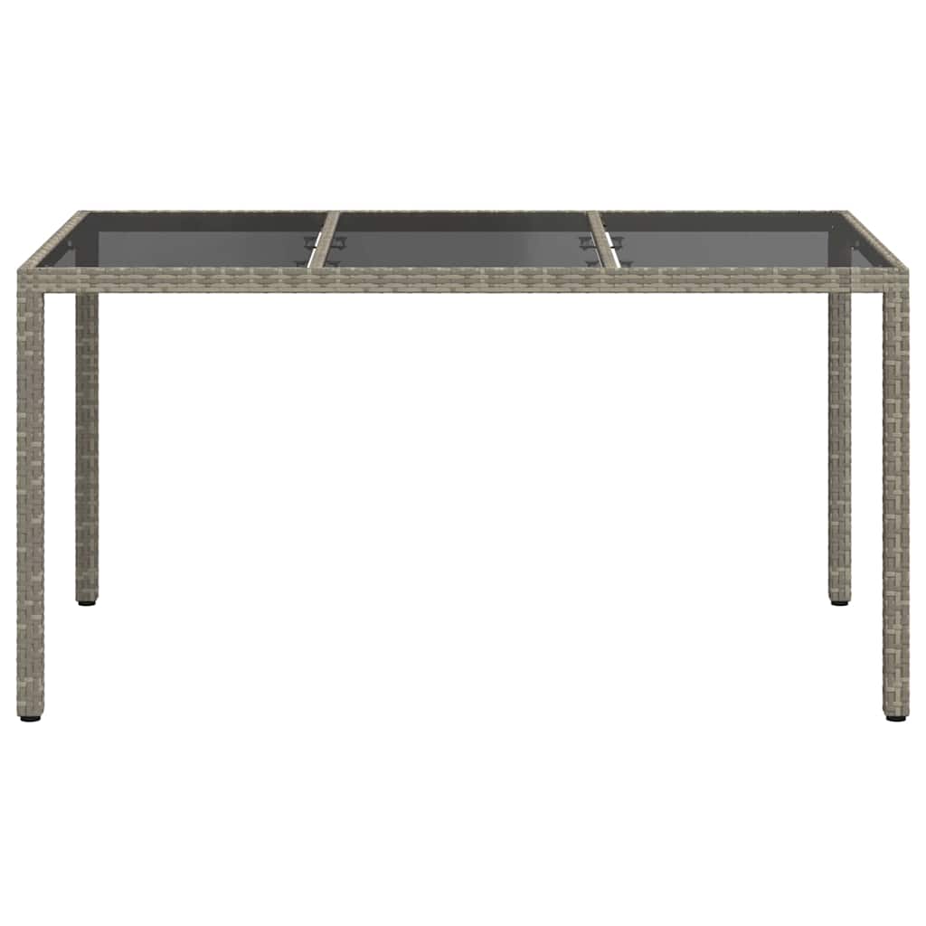Stol za vrt Siva 150 x 90 x 75 cm poliratan
