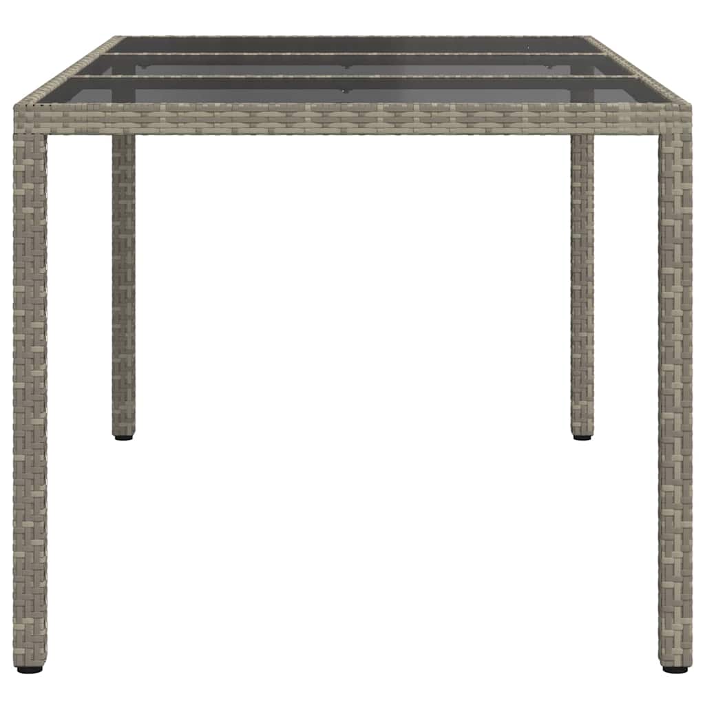 Stol za vrt Siva 150 x 90 x 75 cm poliratan