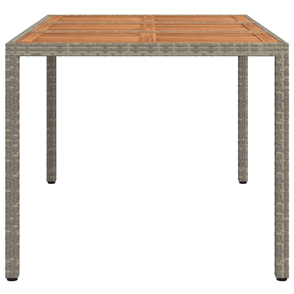 Stol za vrt Siva 150 x 90 x 75 cm poliratan