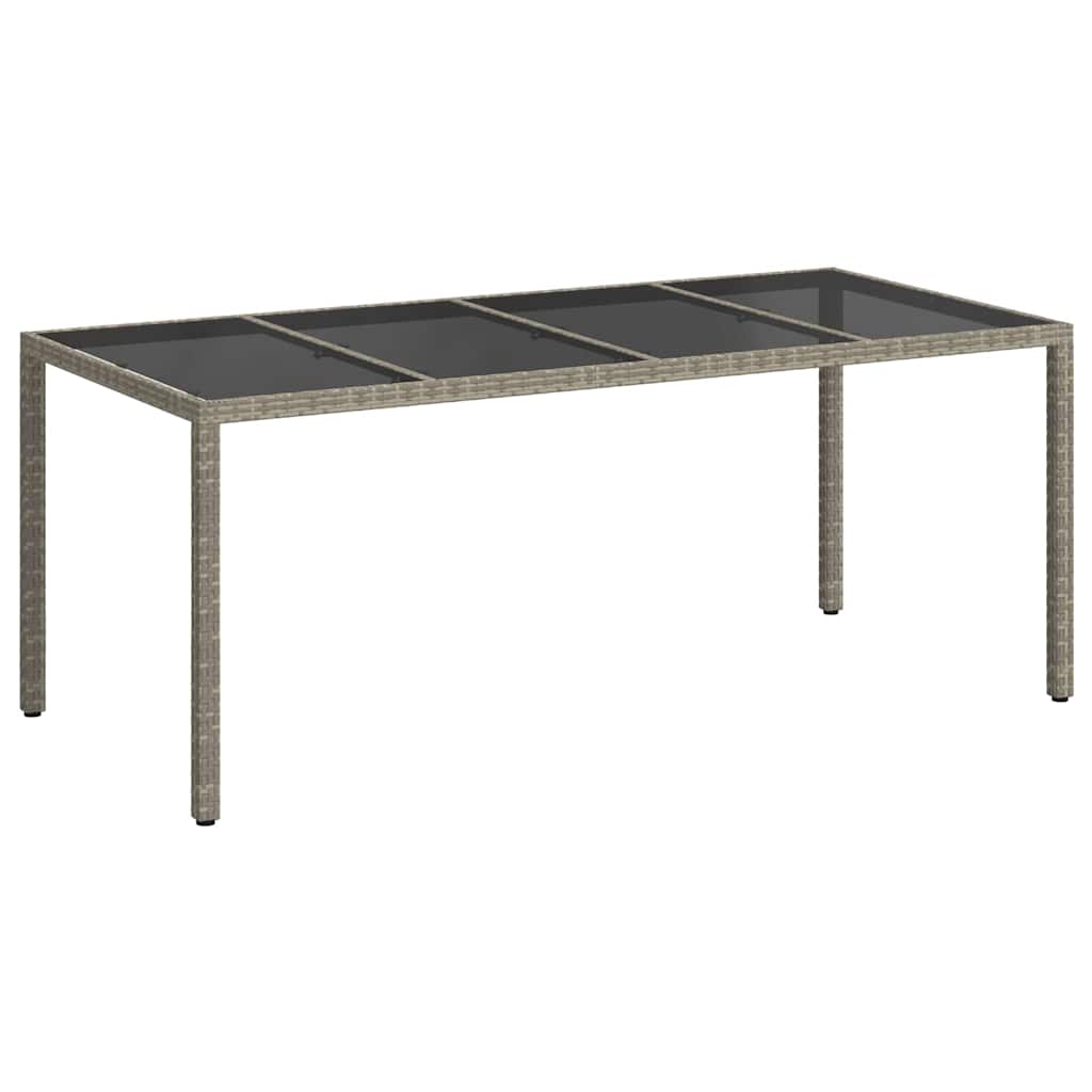Stol za vrt Siva 190 x 90 x 75 cm poliratan