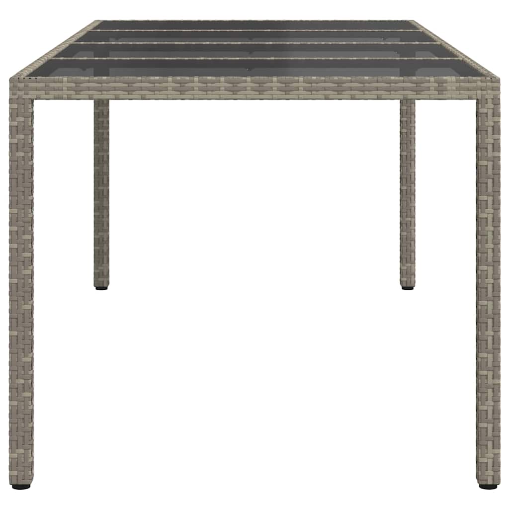 Stol za vrt Siva 190 x 90 x 75 cm poliratan