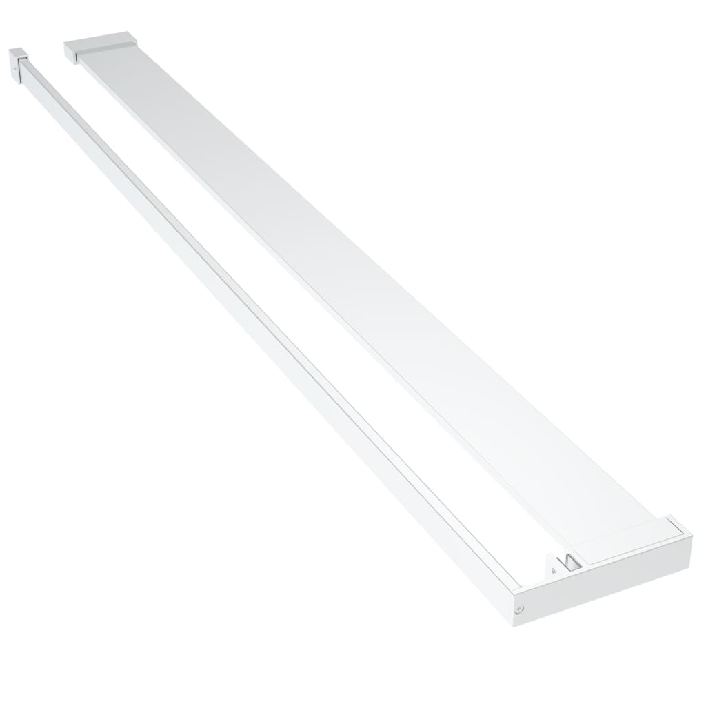 Polica za stijenku tuš-kabine kromirana 80 cm aluminijska