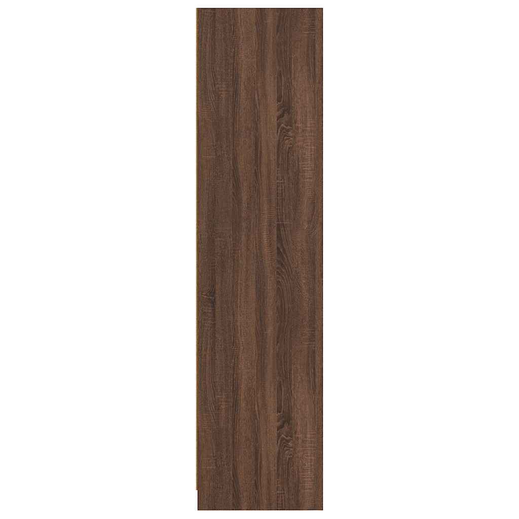 Ormar boja smeđeg hrasta 100 x 50 x 200 cm konstruirano drvo